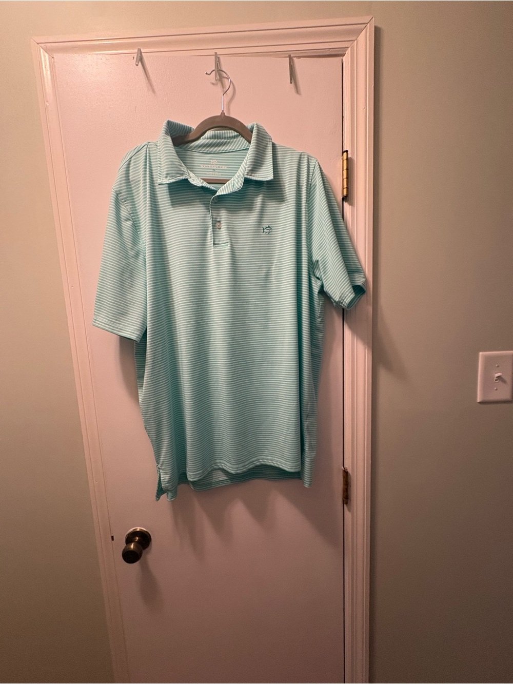 Southern Tide Men's Mint-Striped Polo